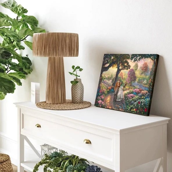 Masal Bahçesi Kanvas Tablo - Resim 3