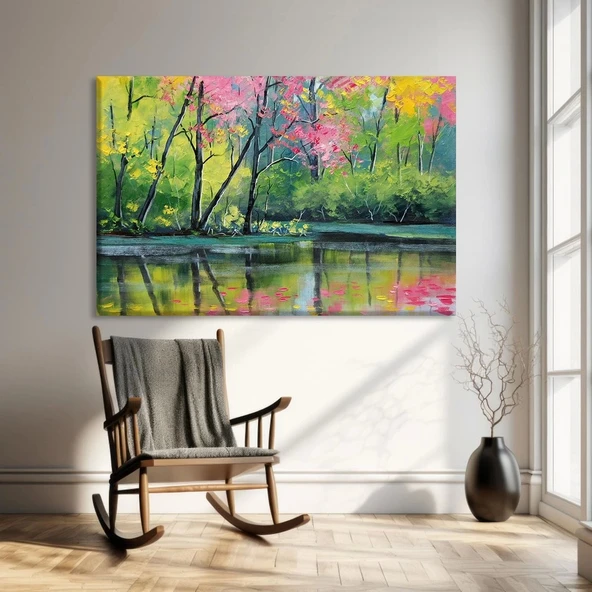 Baharın Uyanışı Kanvas Tablo ürün görseli