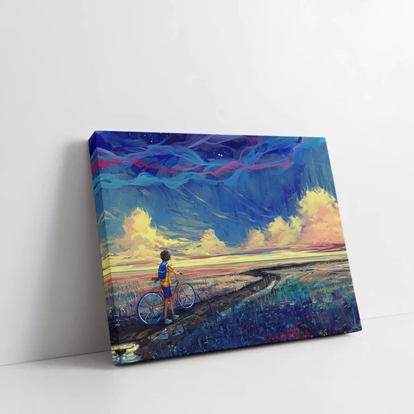 Rüzgarlı Tepeler Kanvas Tablo - Resim 2