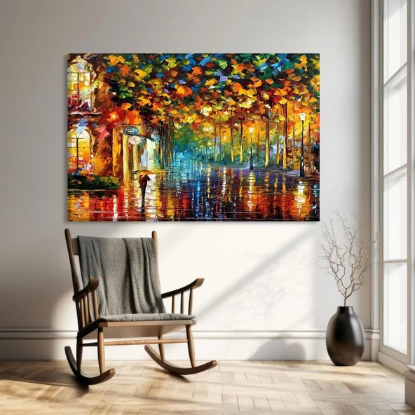 Sonbaharın Renk Paleti Kanvas Tablo ürün görseli