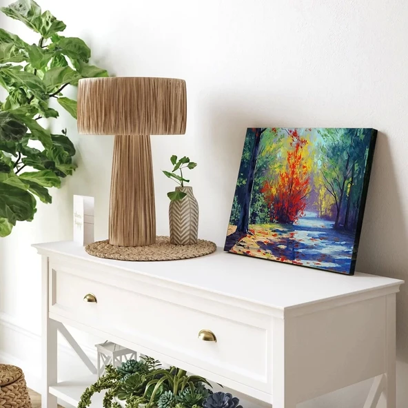 Sonbahar Renkleri Kanvas Tablo - Resim 3