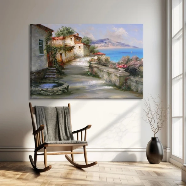 Sakin Köşk Kanvas Tablo ürün görseli