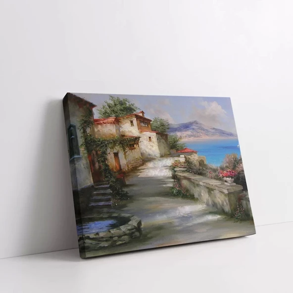 Sakin Köşk Kanvas Tablo - Resim 2