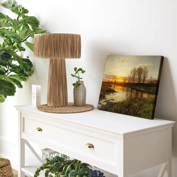 Alacakaranlık Sessizliği Kanvas Tablo - Resim 3