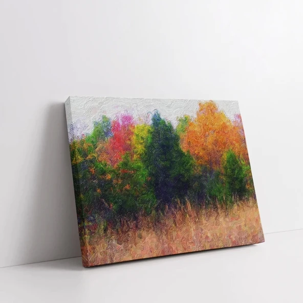 Renk Paleti Kanvas Tablo - Resim 2