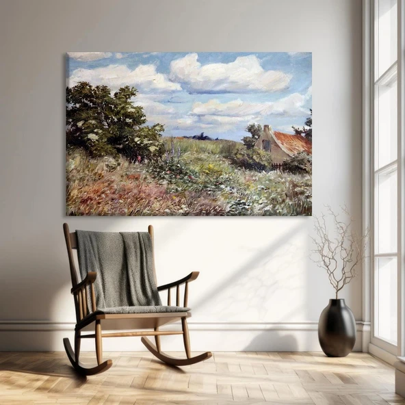 Açık Yayla Kanvas Tablo ürün görseli