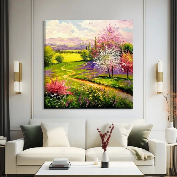 Bahar Yolculuğu Kanvas Tablo ürün görseli