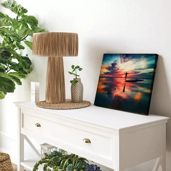 Rüya Gibi Gün Batımı Kanvas Tablo - Resim 3
