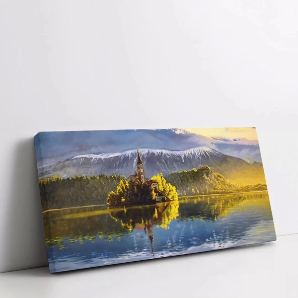 Yalnız Ada Kanvas Tablo - Resim 2