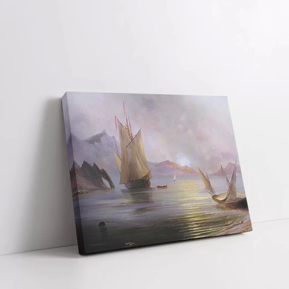 Ufka Yelken Kanvas Tablo - Resim 2