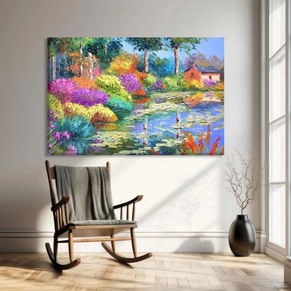 Bahçe Çiçekleri Kanvas Tablo ürün görseli