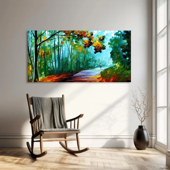 Yolun Sonundaki Cennet Kanvas Tablo ürün görseli