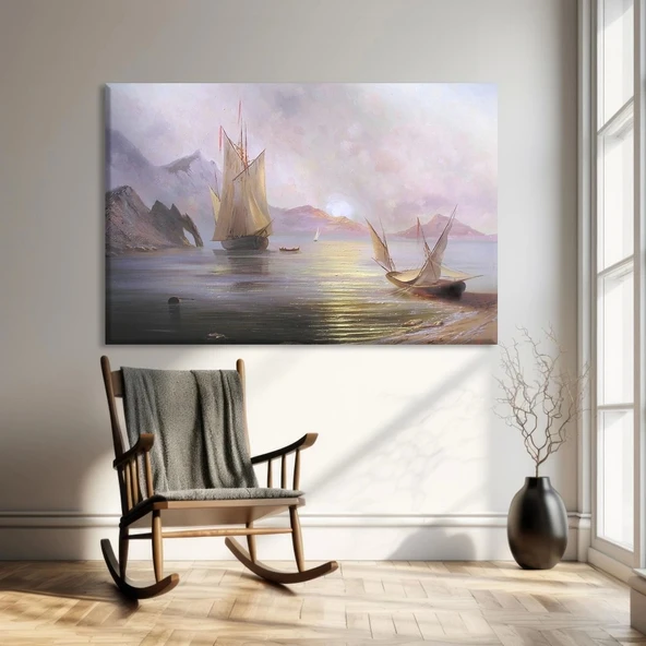 Ufka Yelken Kanvas Tablo ürün görseli