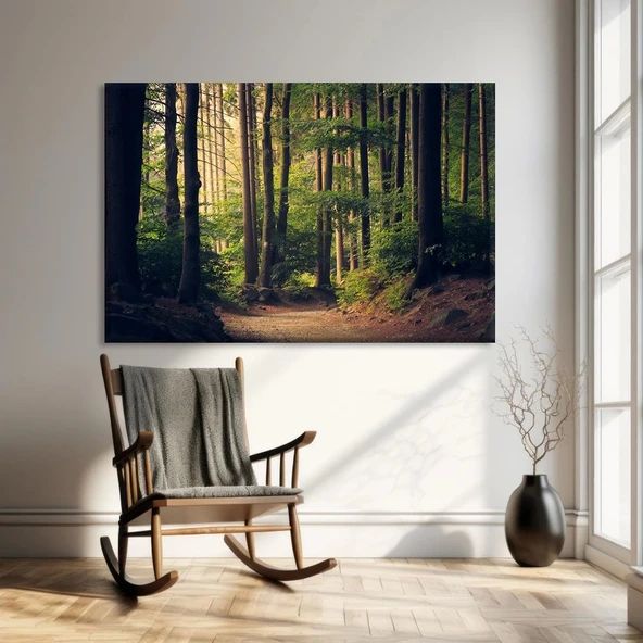 Sessiz Orman Kanvas Tablo ürün görseli