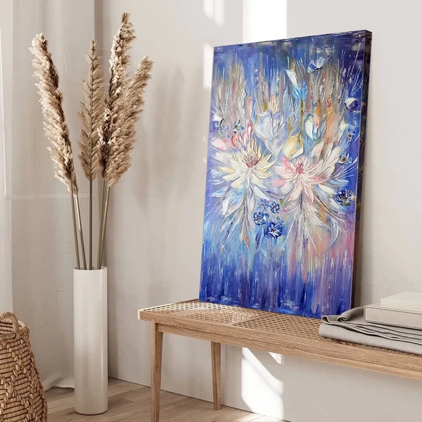 Nilüfer Çiçeği Kanvas Tablo - Resim 3