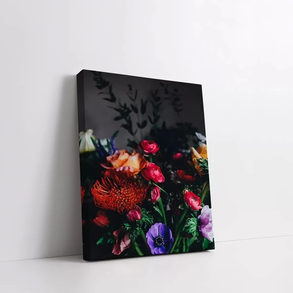 Çiçeklerin Bahçesi Kanvas Tablo - Resim 2