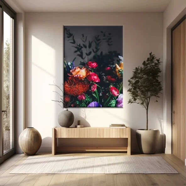 Çiçeklerin Bahçesi Kanvas Tablo ürün görseli