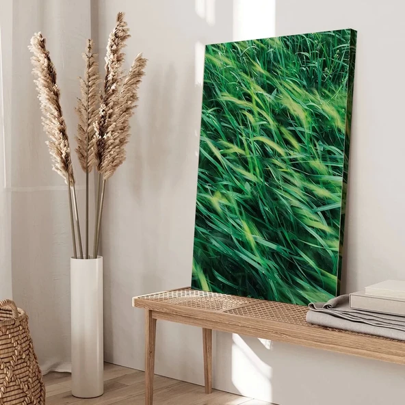 Çimenlerin Rüyası Kanvas Tablo - Resim 3