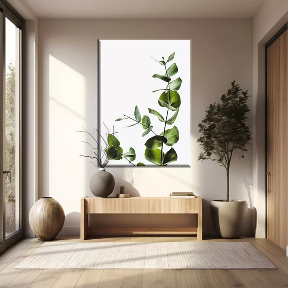 Yaprak Temalı Kanvas Tablo ürün görseli