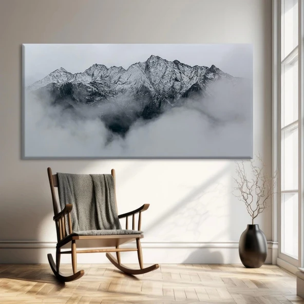 Majestik Zirveler Kanvas Tablo ürün görseli