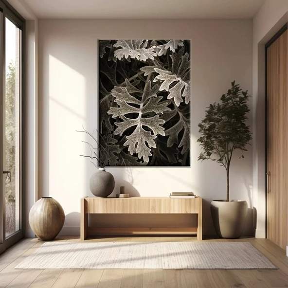 Yaprak ve Dal Kanvas Tablo ürün görseli