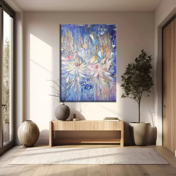 Nilüfer Çiçeği Kanvas Tablo ürün görseli