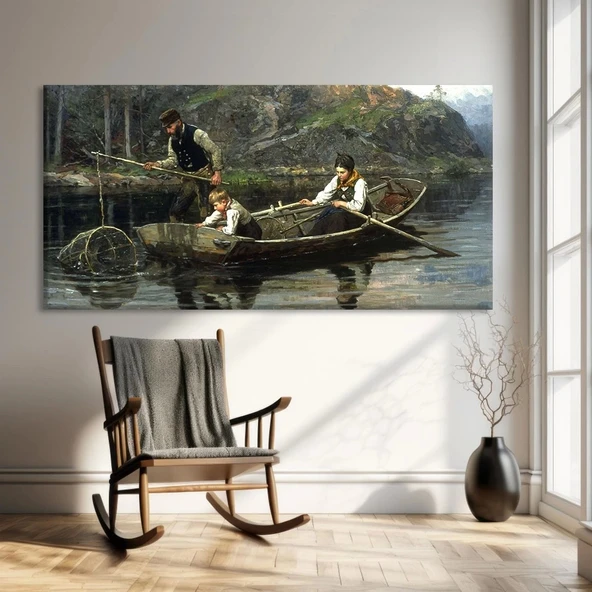 Sessiz Av Kanvas Tablo ürün görseli