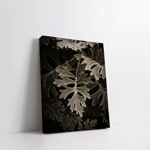 Yaprak ve Dal Kanvas Tablo - Resim 2