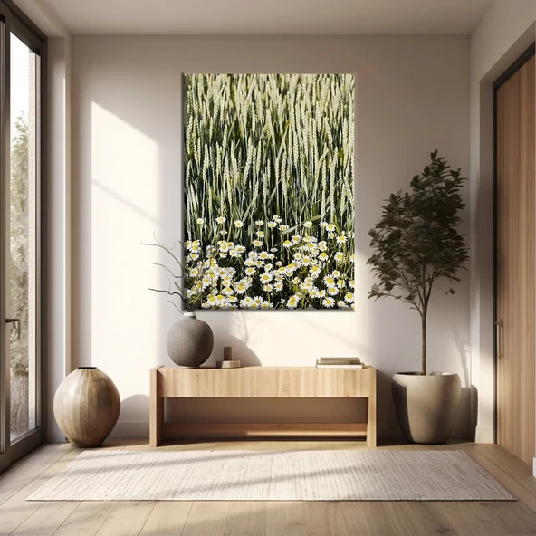 Papatyalar Kanvas Tablo ürün görseli