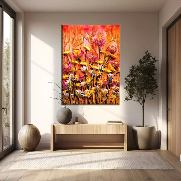 Gelincikler Kanvas Tablo ürün görseli