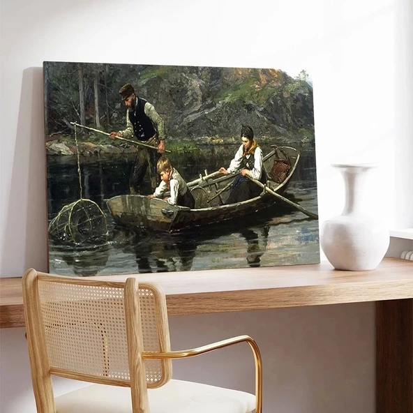 Sessiz Av Kanvas Tablo - Resim 3