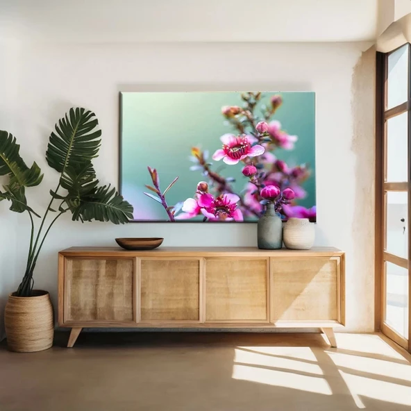 Kiraz Çiçekleri Kanvas Tablo ürün görseli