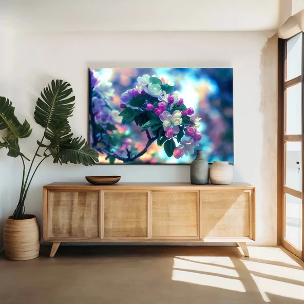 Çiçek Büyüsü Kanvas Tablo ürün görseli