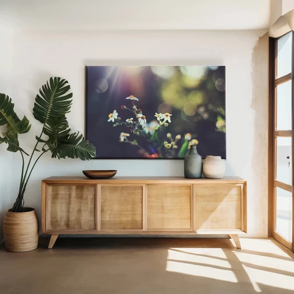 Dallardaki Papatya Kanvas Tablo ürün görseli