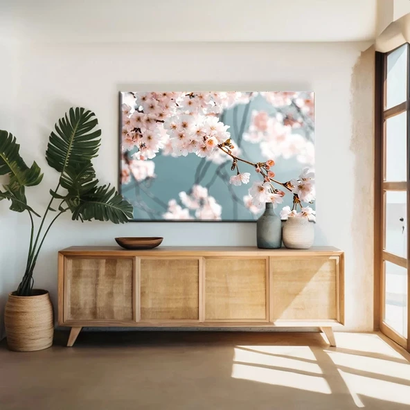 Kiraç Çiçeği Kanvas Tablo ürün görseli