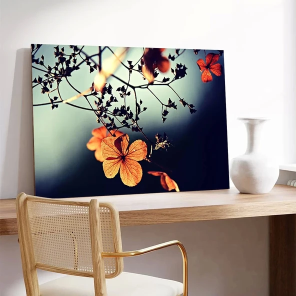 Sarmaşık Çiçekler Kanvas Tablo - Resim 3