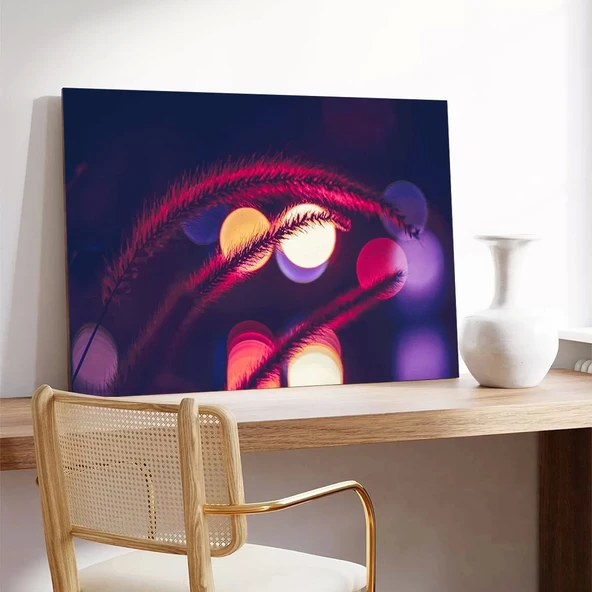 Daldaki Işık Kanvas Tablo - Resim 3