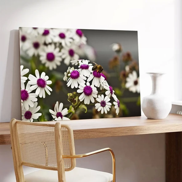 Papatyalar Kanvas Tablo - Resim 3