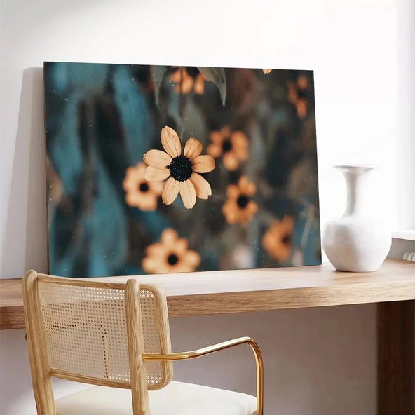 Çiçek Aşkı Kanvas Tablo - Resim 3