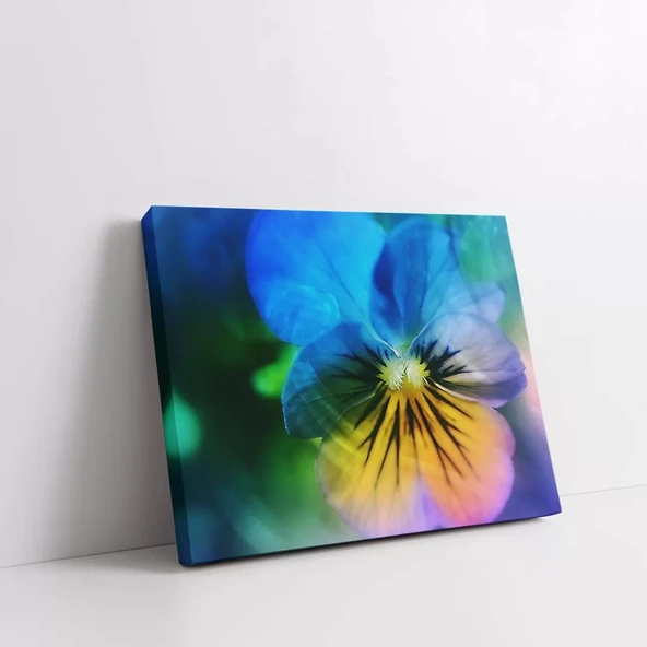 Neo Menekşe Kanvas Tablo - Resim 2