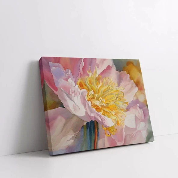 Şakayık Çiçeği Kanvas Tablo - Resim 2