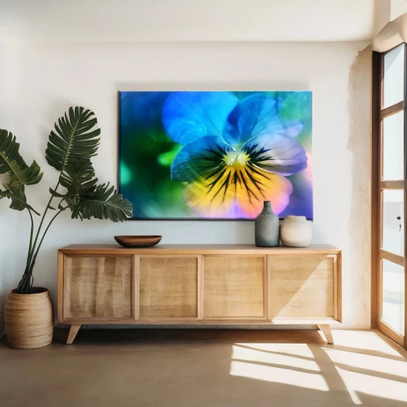 Neo Menekşe Kanvas Tablo ürün görseli