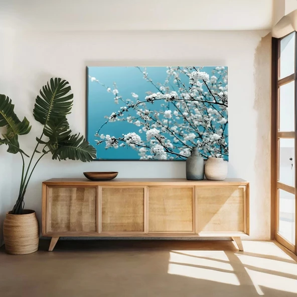 Badem Çiçeği Kanvas Tablo ürün görseli