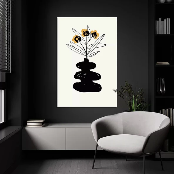 Botanik Kanvas Tablo ürün görseli