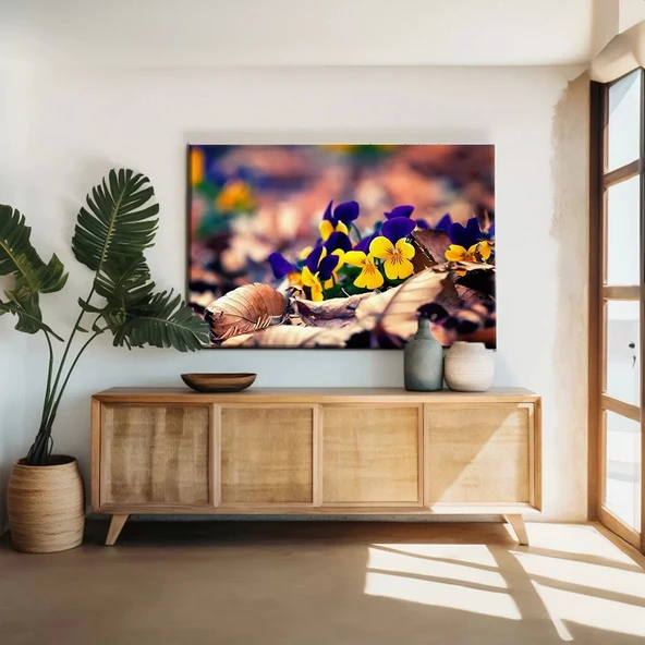 Menekşe Kanvas Tablo ürün görseli