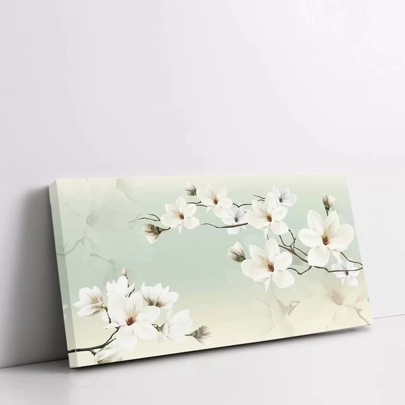 İnci Çiçeği Kanvas Tablo - Resim 2