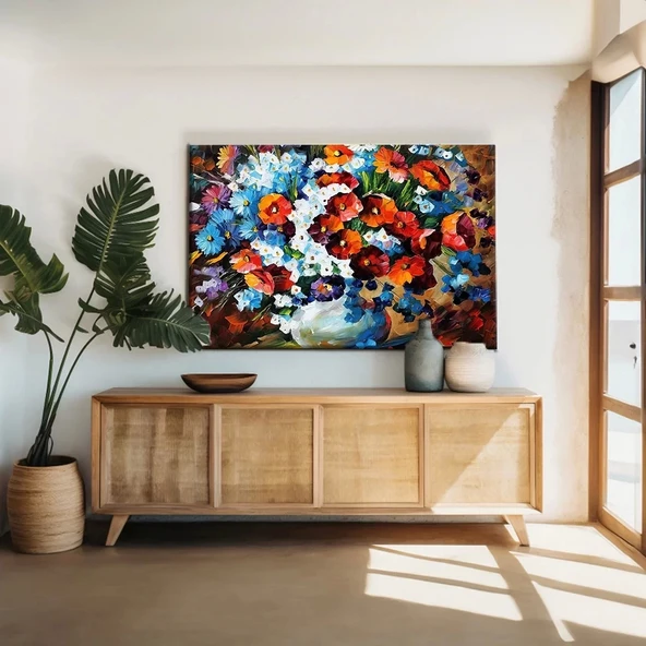 Natürmort - Leonid Afremov Kanvas Tablo ürün görseli