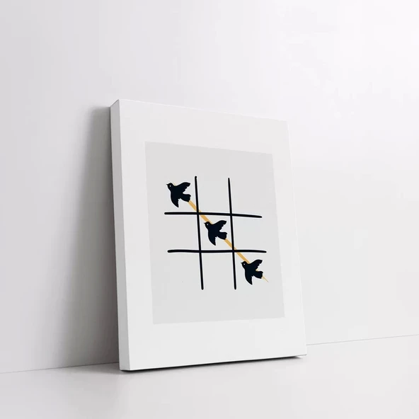 Özgürlüğe Uçan Kuşlar Kanvas Tablo - Resim 2