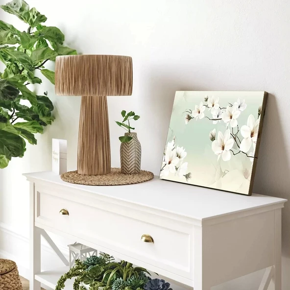 İnci Çiçeği Kanvas Tablo - Resim 3