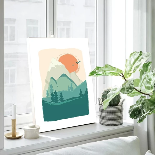 Doğa Temalı Kanvas Tablo - Resim 2